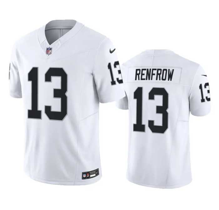 Men & Women & Youth Las Vegas Raiders #13 Hunter Renfrow White 2023 F.U.S.E Vapor Untouchable Stitched Football Jersey->las vegas raiders->NFL Jersey